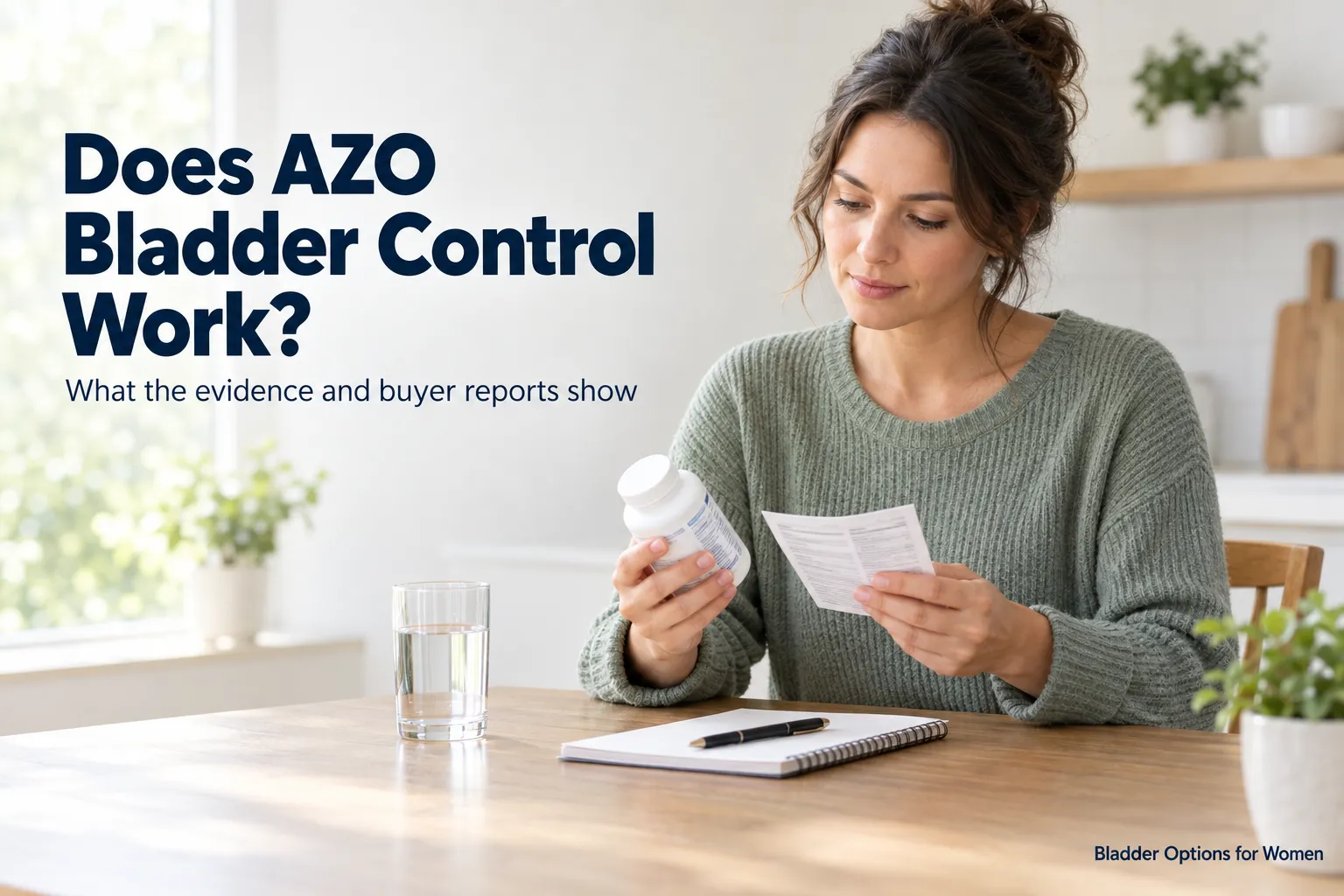 Does AZO Bladder Control Work? What the Evidence and Buyer Reports Show