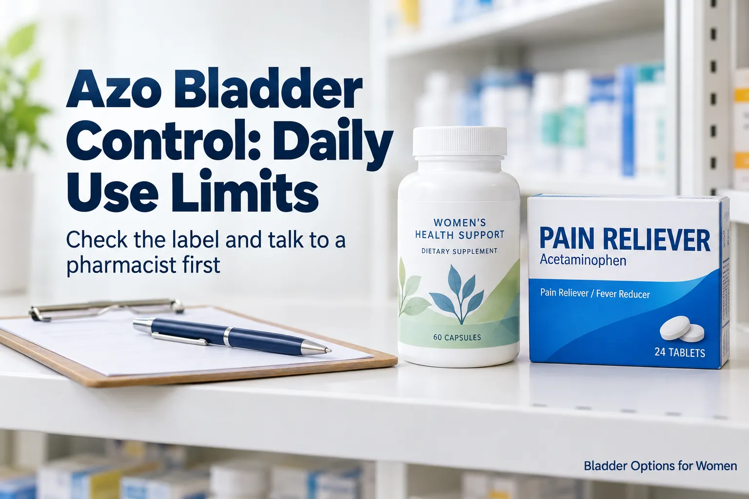 Is Azo Bladder Control Safe to Take Every Day, and Who Should Avoid It?